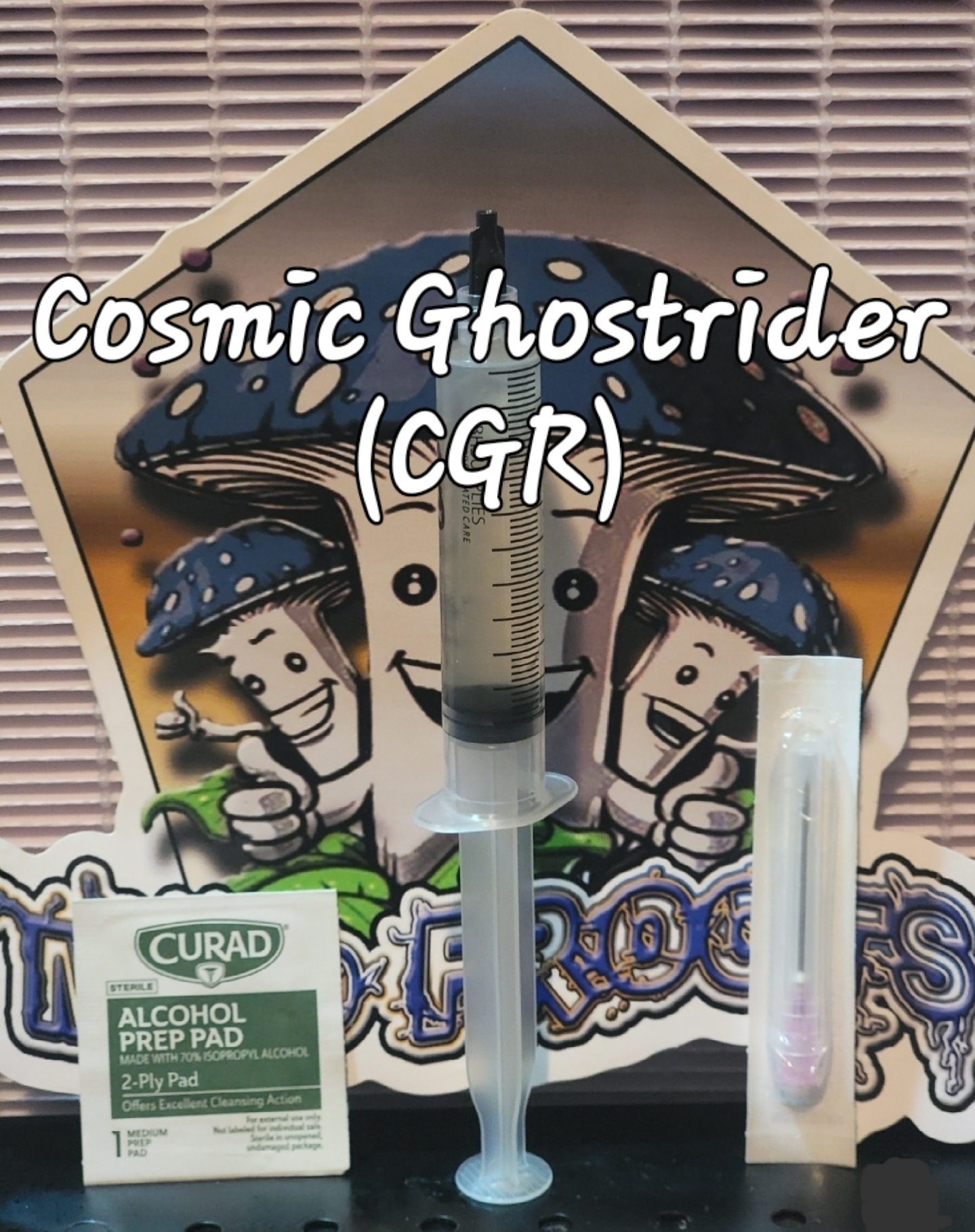 Cosmic Ghostrider Research Syringe (CGR)