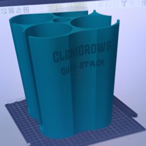 Agar Quad-Stack (for 70mm plastic dishes)