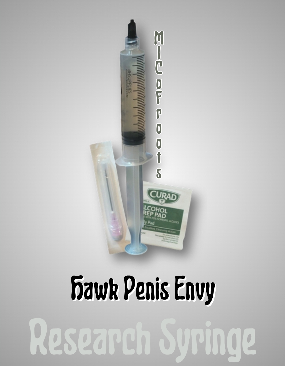 Hawk Penis Envy Research Syringe