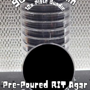 12x Prepoured "Low/Half Nute" RIT Agar (90mm)
