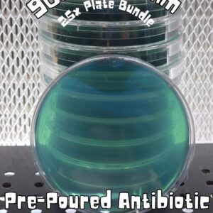 50x Prepoured "Low/Half Nute" Antibiotic Agar (90mm)