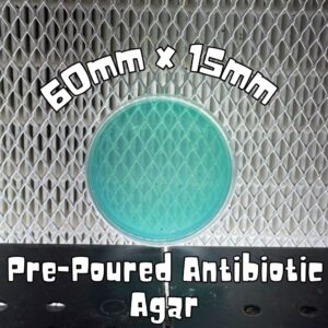 Prepoured "Low/Half Nute" Antibiotic Agar (60mm)