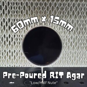 Prepoured "Low/Half Nute" RIT Agar (60mm)