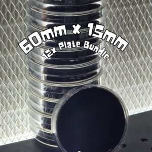 12x Prepoured "Low/Half Nute" RIT Agar (60mm)