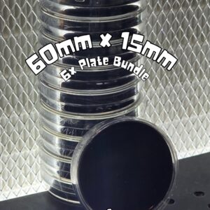 6x Prepoured "Low/Half Nute" RIT Agar (60mm)