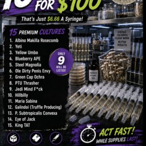 15 10ml LC for $100